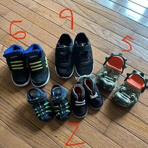 Adidas & Puma Kids Lot of shoes